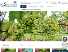 Tablet Screenshot of gartenwebshop.eu